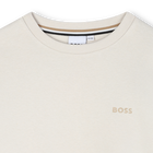 Sweatshirt mit Rundhalsausschnitt BOSS 
                    JUNGE