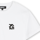 Kurzarm-T-Shirt aus Baumwolle DKNY 
                    UNISEX