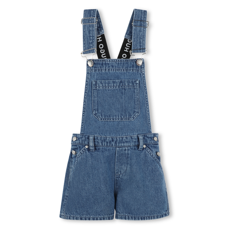 Kurze Jeans-Latzhose HUGO 
                        M&Auml;DCHEN