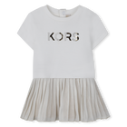 Kurz&auml;rmeliges kleid MICHAEL KORS 
                    M&Auml;DCHEN