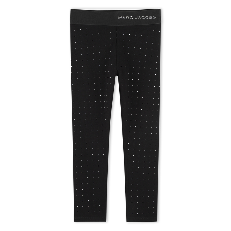 Unifarbene Leggings mit Strass MARC JACOBS 
                        M&Auml;DCHEN
