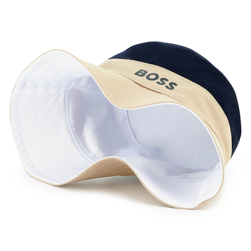 Wende-Fischerhut aus Baumwolle BOSS 
                        JUNGE