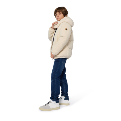 Daunenjacke aus zwei Materialien BOSS JUNGE