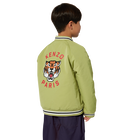 Einfarbige Baumwoll-Bermudas KENZO KIDS 
                    JUNGE