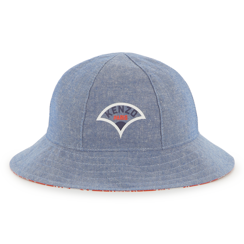 Wendbarer Baumwoll-Fischerhut KENZO KIDS 
                        UNISEX