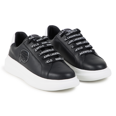 Low-Sneaker aus Leder KARL LAGERFELD KIDS JUNGE