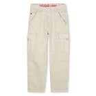 Hose aus Twill HUGO 
                    JUNGE
