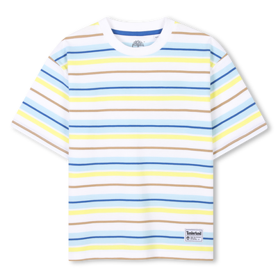 Weites, gestreiftes T-Shirt TIMBERLAND JUNGE