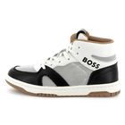 High-Top-Sneaker mit Schn&uuml;rung BOSS 
                    JUNGE