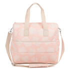 Gesteppte Wickeltasche aus bedruckter Popeline KENZO KIDS 
                    UNISEX