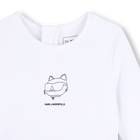 Langarmkleid KARL LAGERFELD KIDS 
                    M&Auml;DCHEN