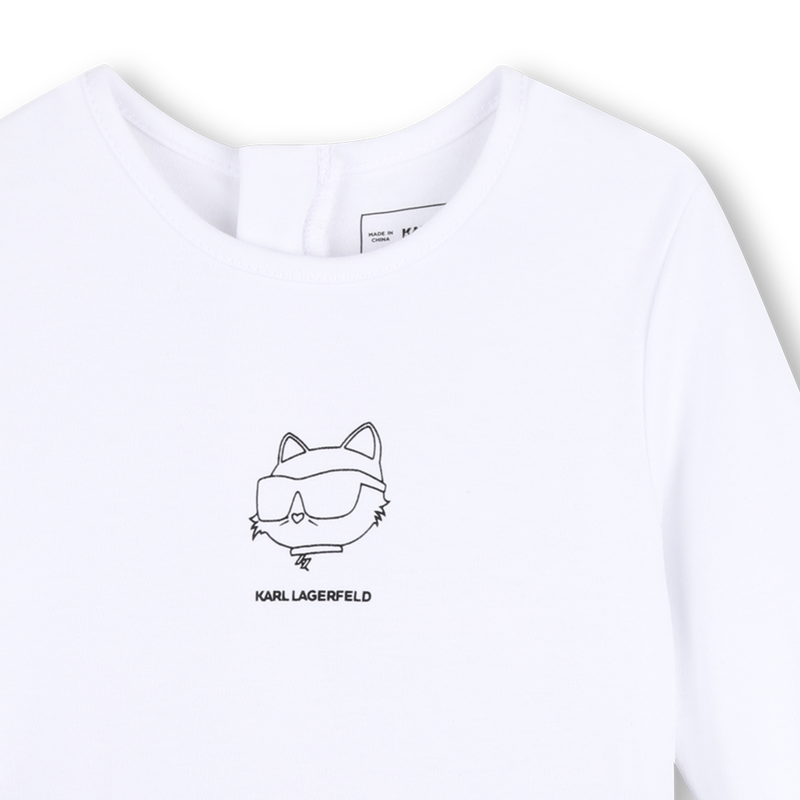 Langarmkleid KARL LAGERFELD KIDS 
                        M&Auml;DCHEN