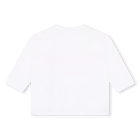 Langarm-T-Shirt KENZO KIDS 
                    M&Auml;DCHEN