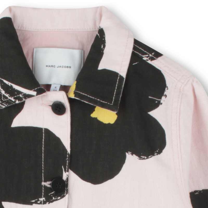 Gemusterte Jacke mit Taschen MARC JACOBS 
                        M&Auml;DCHEN