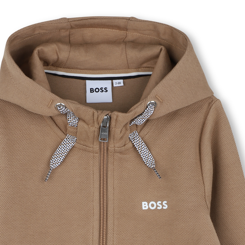 Jogger-Strickjacke BOSS 
                        JUNGE