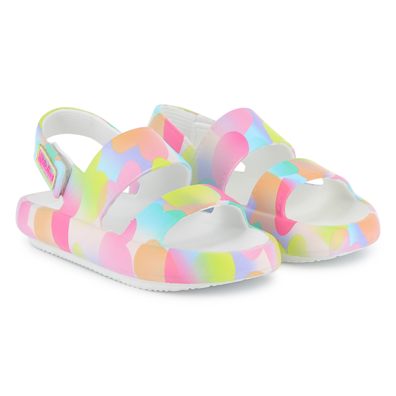 Bedruckte Klett-Sandalen BILLIEBLUSH 
                        M&Auml;DCHEN