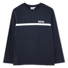 Lang&auml;rmeliges t-shirt BOSS 
                    JUNGE