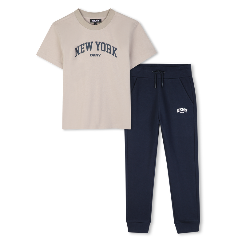 T-Shirt- und Hosen-Set DKNY 
                        JUNGE