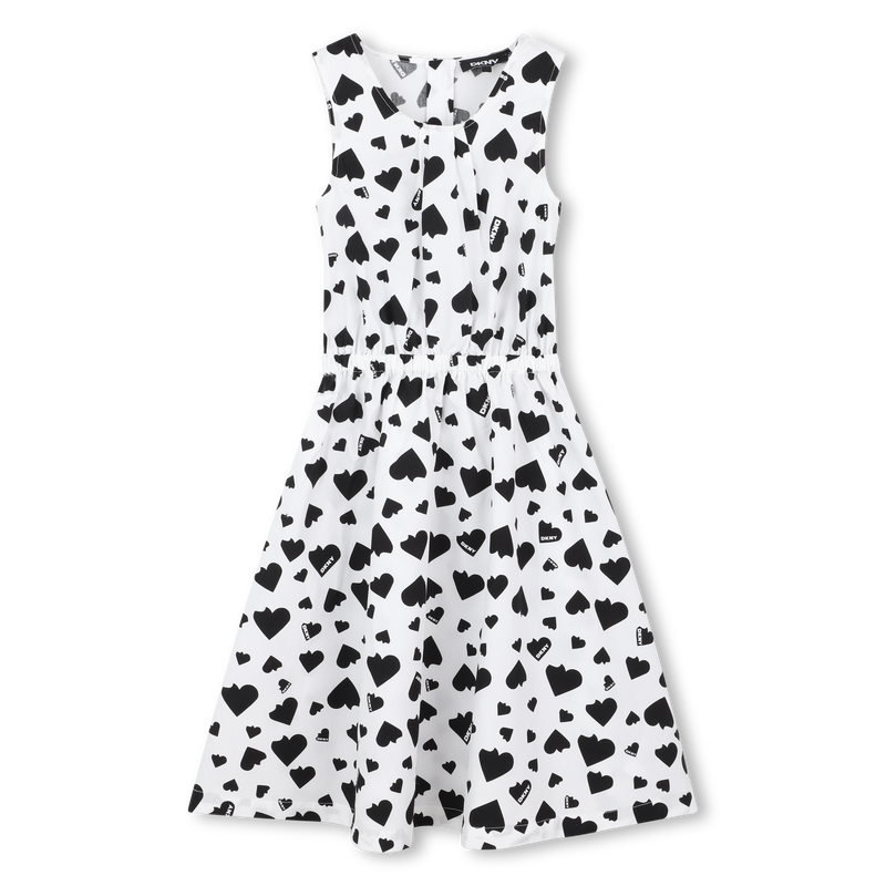 Baumwollkleid mit Print DKNY 
                        M&Auml;DCHEN