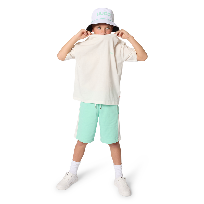 KURZ&Auml;RMELIGES T-SHIRT HUGO 
                        JUNGE