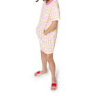Sweatkleid mit Logomuster HUGO 
                    M&Auml;DCHEN