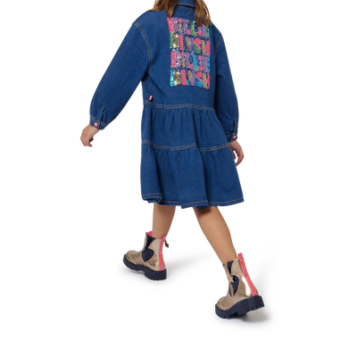 Jeanskleid mit Hemdkragen BILLIEBLUSH M&Auml;DCHEN