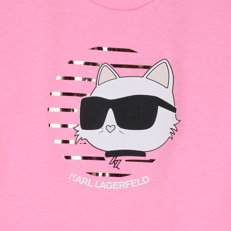 KURZ&Auml;RMELIGES KLEID KARL LAGERFELD KIDS 
                        M&Auml;DCHEN
