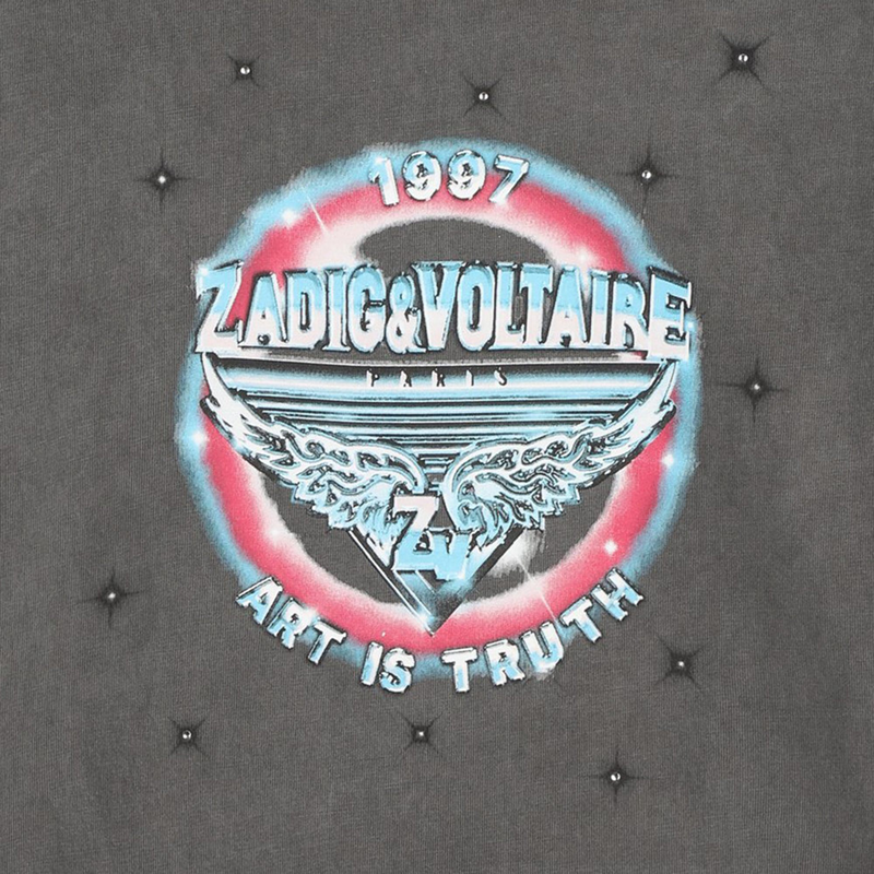 Kurzarm-T-Shirt ZADIG & VOLTAIRE 
                        M&Auml;DCHEN