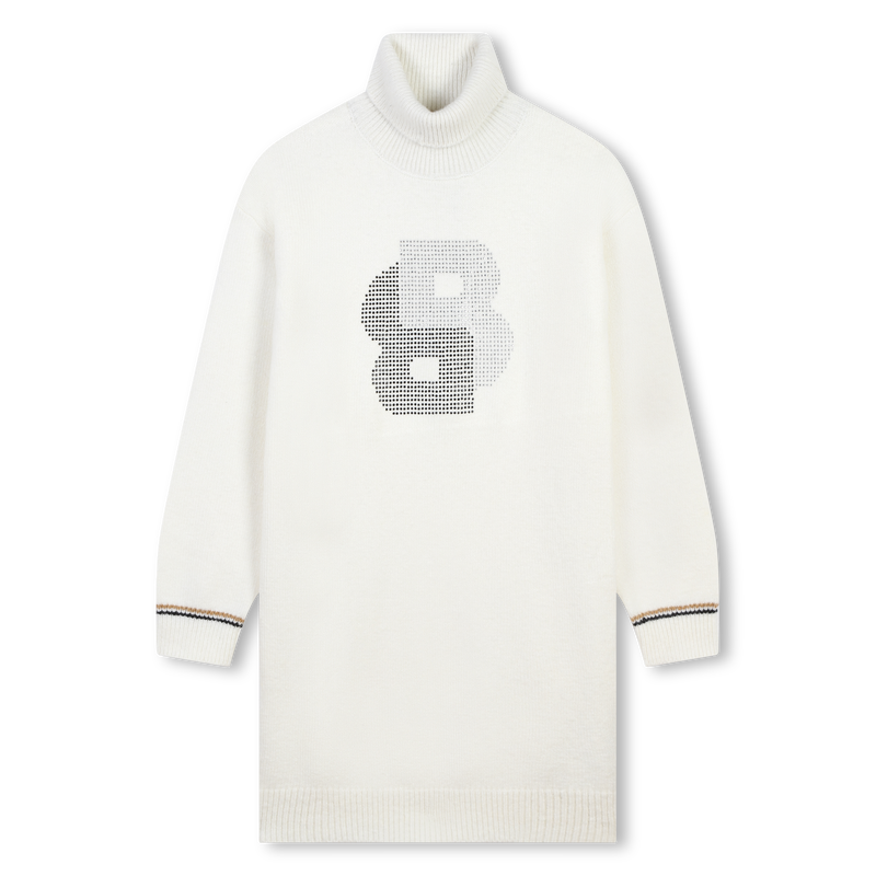 Pulloverkleid mit Strass BOSS 
                        M&Auml;DCHEN