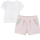Set aus Shorts und T-Shirt KARL LAGERFELD KIDS 
                    M&Auml;DCHEN