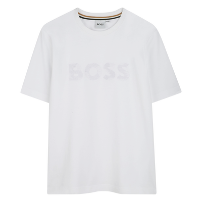 T-Shirt aus Baumwolle BOSS JUNGE