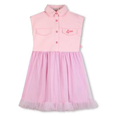 KLEID AUS BI-MATERIAL BILLIEBLUSH M&Auml;DCHEN