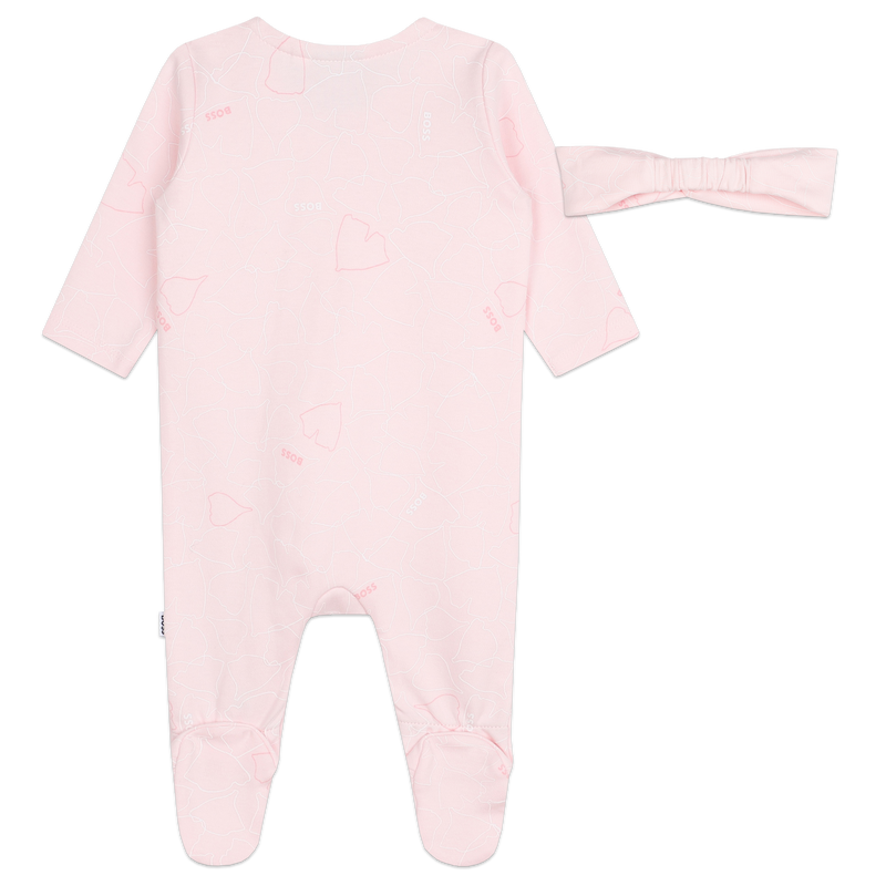 Set aus Pyjama und Stirnband BOSS 
                        M&Auml;DCHEN