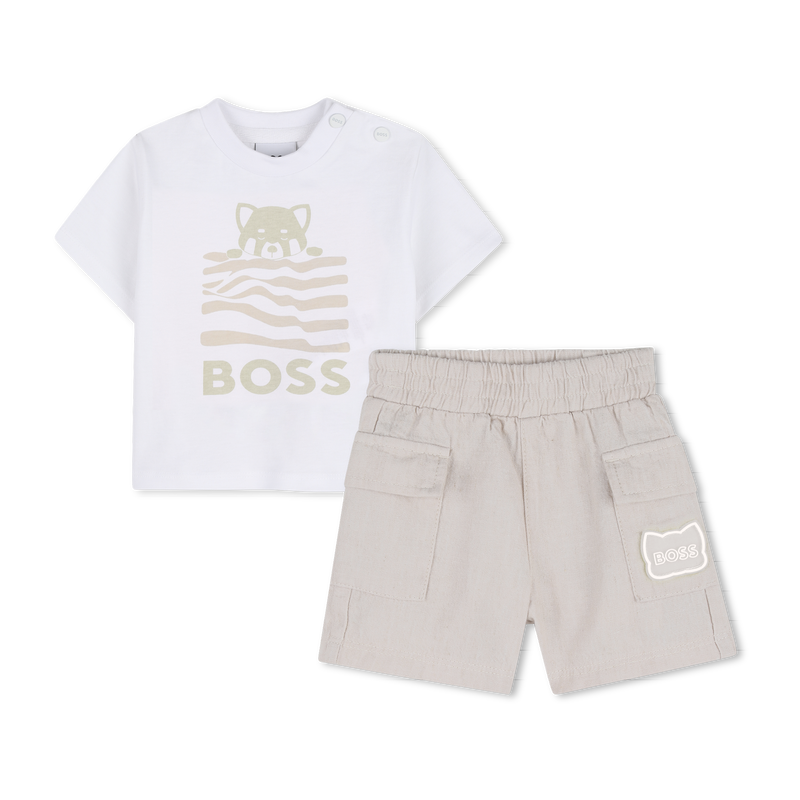 T-SHIRT + SHORTS SET BOSS 
                        JUNGE