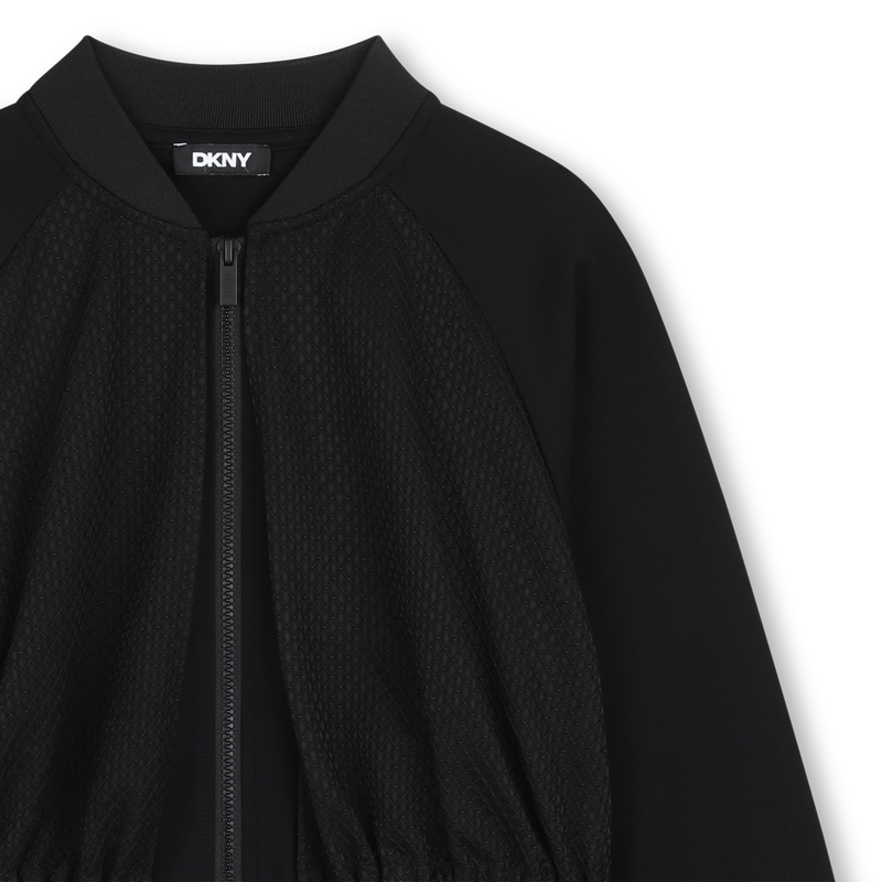 KAPUZENPULLOVER MIT REISSVERSCHLUSS DKNY 
                        M&Auml;DCHEN