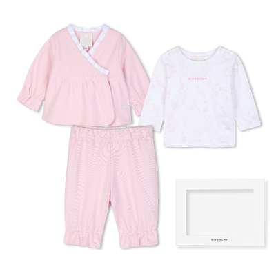 Hose, Cardigan und T-Shirt Set GIVENCHY M&Auml;DCHEN