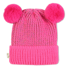 Doppelte Pompon-M&uuml;tze BILLIEBLUSH 
                    M&Auml;DCHEN