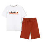 Baumwoll-Shirt und -Shorts BOSS 
                    JUNGE