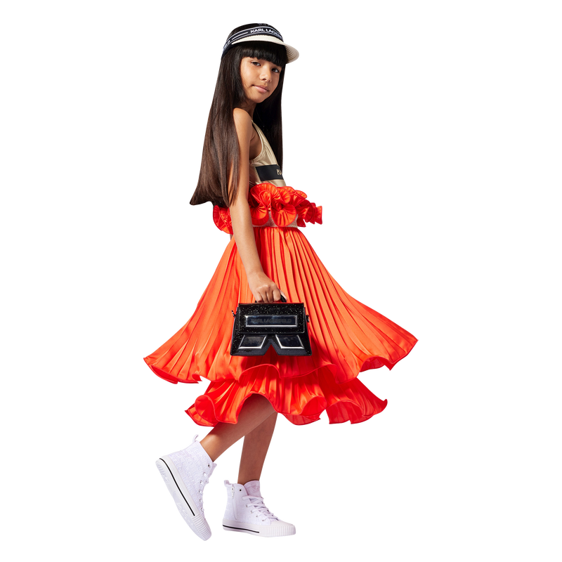 Visor Cap KARL LAGERFELD KIDS 
                        M&Auml;DCHEN