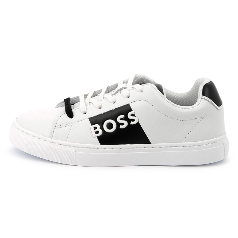 Ledersneaker zum Schn&uuml;ren