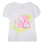 T-Shirt aus Baumwolle BILLIEBLUSH 
                    M&Auml;DCHEN