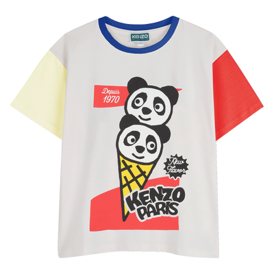 KURZ&Auml;RMELIGES T-SHIRT KENZO KIDS JUNGE