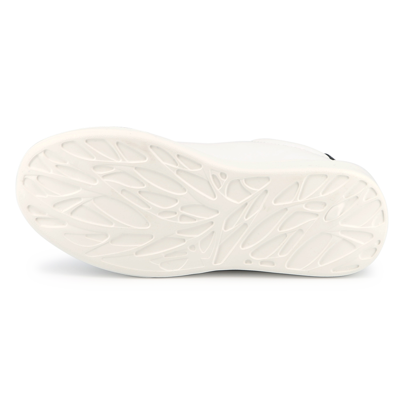 Schn&uuml;rsneakers aus Leder KARL LAGERFELD KIDS 
                        UNISEX