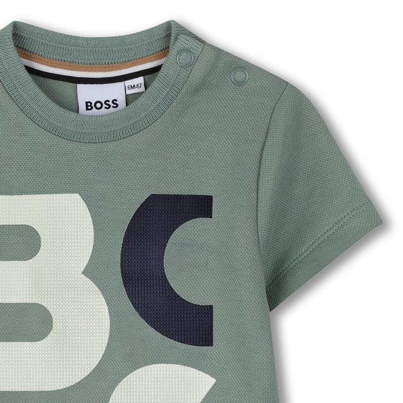 KURZ&Auml;RMELIGES T-SHIRT BOSS 
                        JUNGE