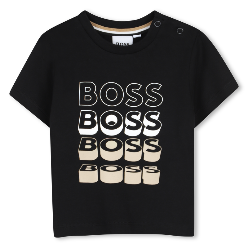 KURZ&Auml;RMELIGES T-SHIRT BOSS 
                        JUNGE