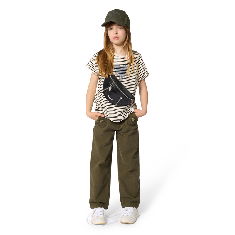 KURZ&Auml;RMELIGES T-SHIRT ZADIG & VOLTAIRE 
                        M&Auml;DCHEN