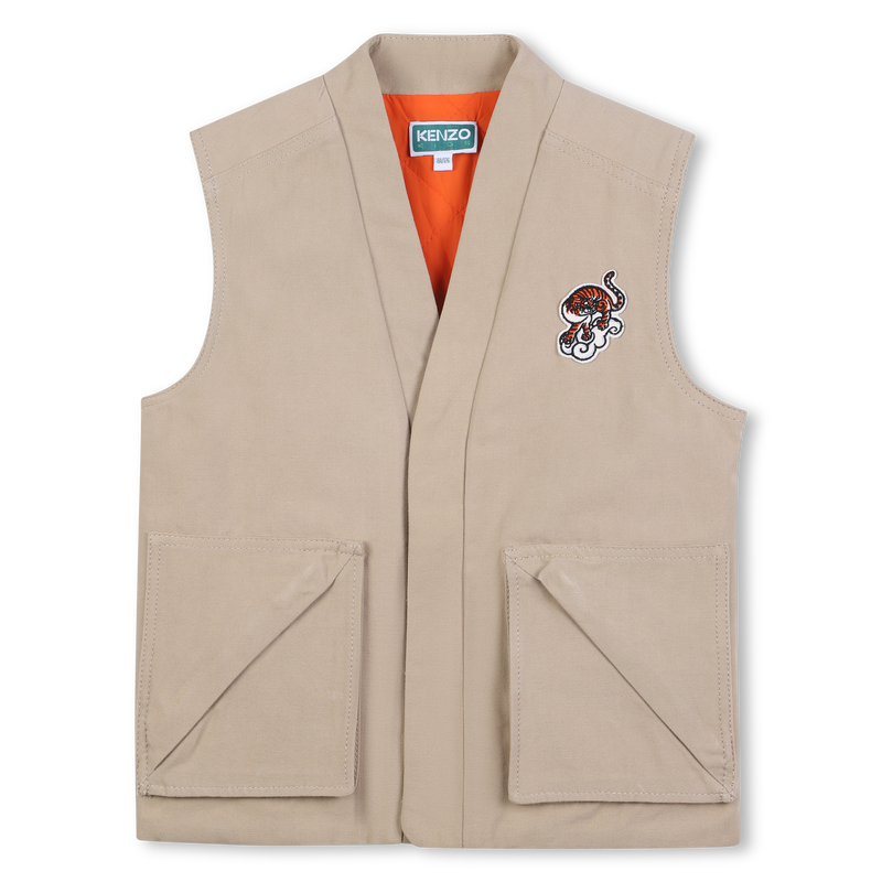 &Auml;rmellose Jacke KENZO KIDS 
                        UNISEX