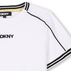 T-Shirt mit farbigen Streifen DKNY 
                    UNISEX