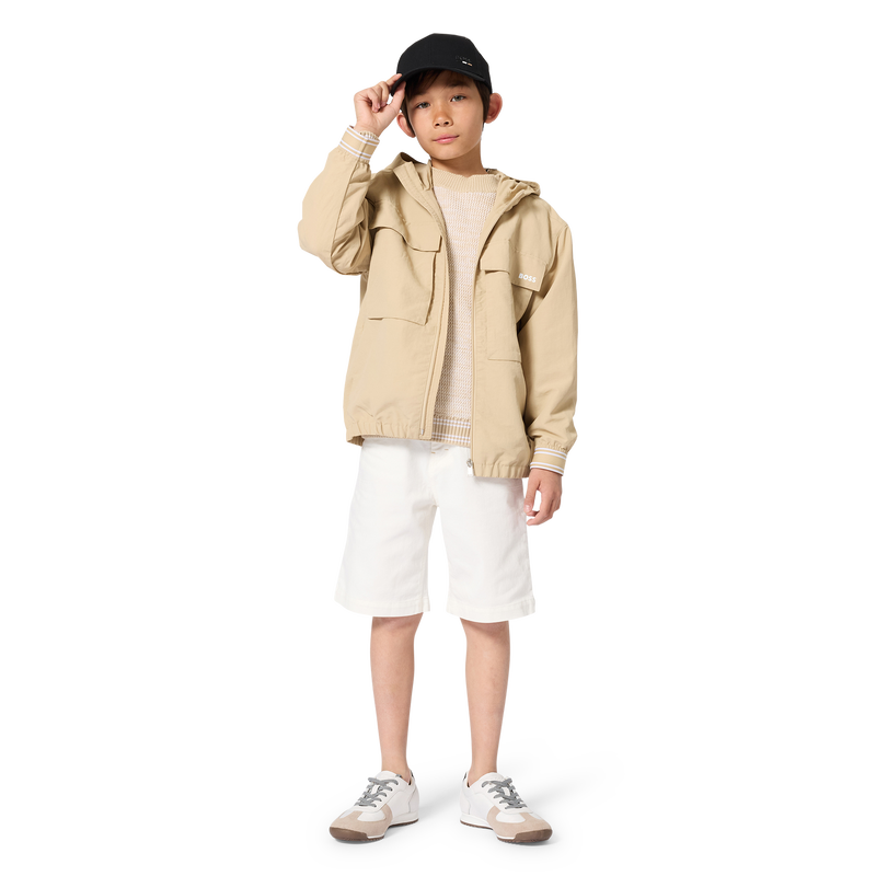 SNEAKER ZUM SCHN&Uuml;REN BOSS 
                        JUNGE