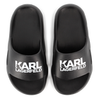 Badeschuhe mit Logo KARL LAGERFELD KIDS 
                    JUNGE